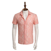 Elvis 2022 -Elvis Presley Cosplay Costume Short Sleeve Shirt Outfits Halloween Carnival Suit