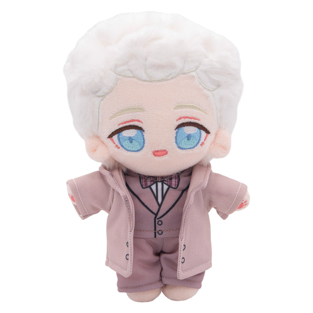 TV Good Omens Aziraphale Angle Cosplay Plush Toys Cartoon Soft Stuffed Dolls Mascot Birthday Xmas Gift