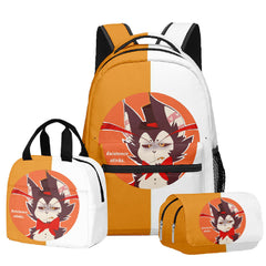 Alastor Schoolbag Travel Backpack Shoulder Bag Pencil Case Three-Pieces Set Gift for Kids Students