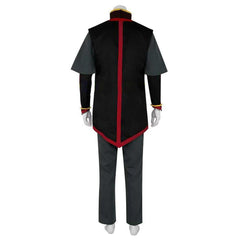 Anime Avatar: The Last Airbender Avatar Aang Black Set Outfits Cosplay Costume Suit