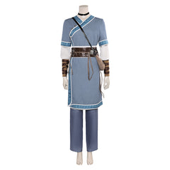 Anime Avatar: The Last Airbender Katara Blue Set Cosplay Costume Outfits Halloween Carnival Suit