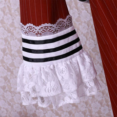Anime Black Butler Season 4: Public School Arc (2024) Ciel Phantomhive Red Dress Outfits Cosplay Costume Halloween Carnival Suit