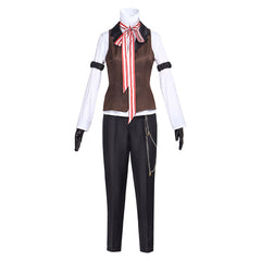 Anime Black Butler Season 4: Public School Arc (2024) Ronald Knox Red Jacket Set Outfits Cosplay Costume Halloween Carnival Suit