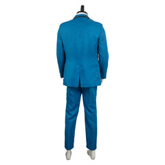Anime Boukyaku Battery 2024  Kiyomine Haruka Blue Uniform Set Outfits Cosplay Costume Halloween Carnival Suit