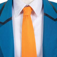 Anime Boukyaku Battery 2024  Kiyomine Haruka Blue Uniform Set Outfits Cosplay Costume Halloween Carnival Suit
