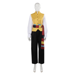 Anime Castlevania:Nocturne 2023 Lisa Tepes Yellow Combat Uniform Outfits Cosplay Costumel Suit