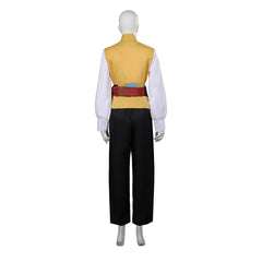 Anime Castlevania:Nocturne 2023 Lisa Tepes Yellow Combat Uniform Outfits Cosplay Costumel Suit