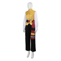 Anime Castlevania:Nocturne 2023 Lisa Tepes Yellow Combat Uniform Outfits Cosplay Costumel Suit