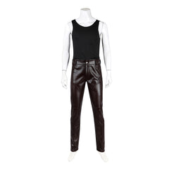 Anime Cyberpunk: Edgerunners Johnny Silverhand Black Vest Set  Outfits Cosplay Costume Halloween Carnival Suit