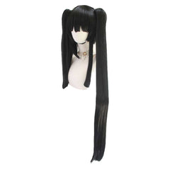 Anime DATE A LIVE Tokisaki Kurumi Black Wig Cosplay Accessories Halloween Carnival Props