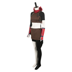 Anime Delicious in Dungeon Izutsumi Brown Set Outfits Cosplay Costume Halloween Carnival Suit