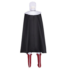 Anime Fedor Black Cloak Set Outfits Cosplay Costume Halloween Suit