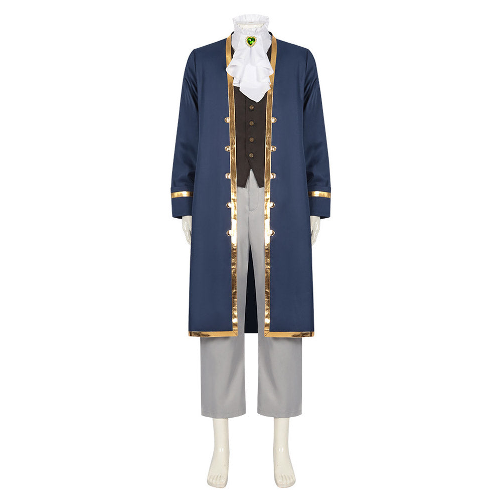 Anime Frieren: Beyond Journey's End 2023 Lugner Blue Set Cosplay Costume Outfits Halloween Carnival Suit
