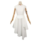Anime Frieren:Beyond Journey's End 2023 Flamme White Dress Set Flamme Cosplay Costume Halloween Carnival Suit