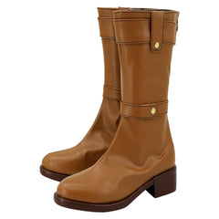 Anime Frieren:Beyond Journey's End 2023 Frieren Brown Shoes Boots Cosplay Accessories Halloween Carnival Props