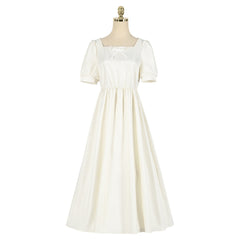 Anime Frieren:Beyond Journey's End Frieren White Dress Sweater Set Outfits Cosplay Costume Halloween Carnival Suit