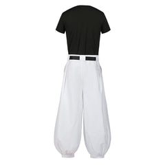 Anime Fushiguro Toji Black Set Outfits Cosplay Costume Halloween Carnival Suit