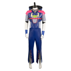 Anime Jodio Joestar Blue Set Outfits ​Cosplay Costume Halloween Carnival Suit