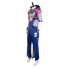 Anime Jodio Joestar Blue Set Outfits ​Cosplay Costume Halloween Carnival Suit