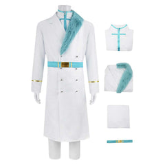 Anime Jugram Haschwalth White Set Cosplay Costume Outfits Halloween Carnival Suit