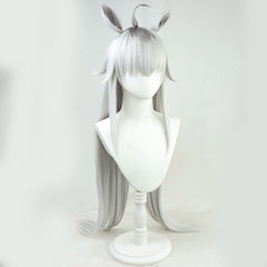 Anime Oguri Cap White Wig Cosplay Accessories Halloween Carnival Props