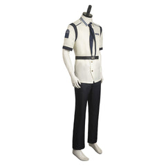 Anime One Piece 2023 Navy White Set Outfits Cosplay Costume Halloween Carnival Suit