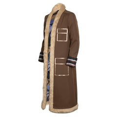 Anime One Piece Buggy Brown Coat Outfits Cosplay Costume Halloween Carnival Suit