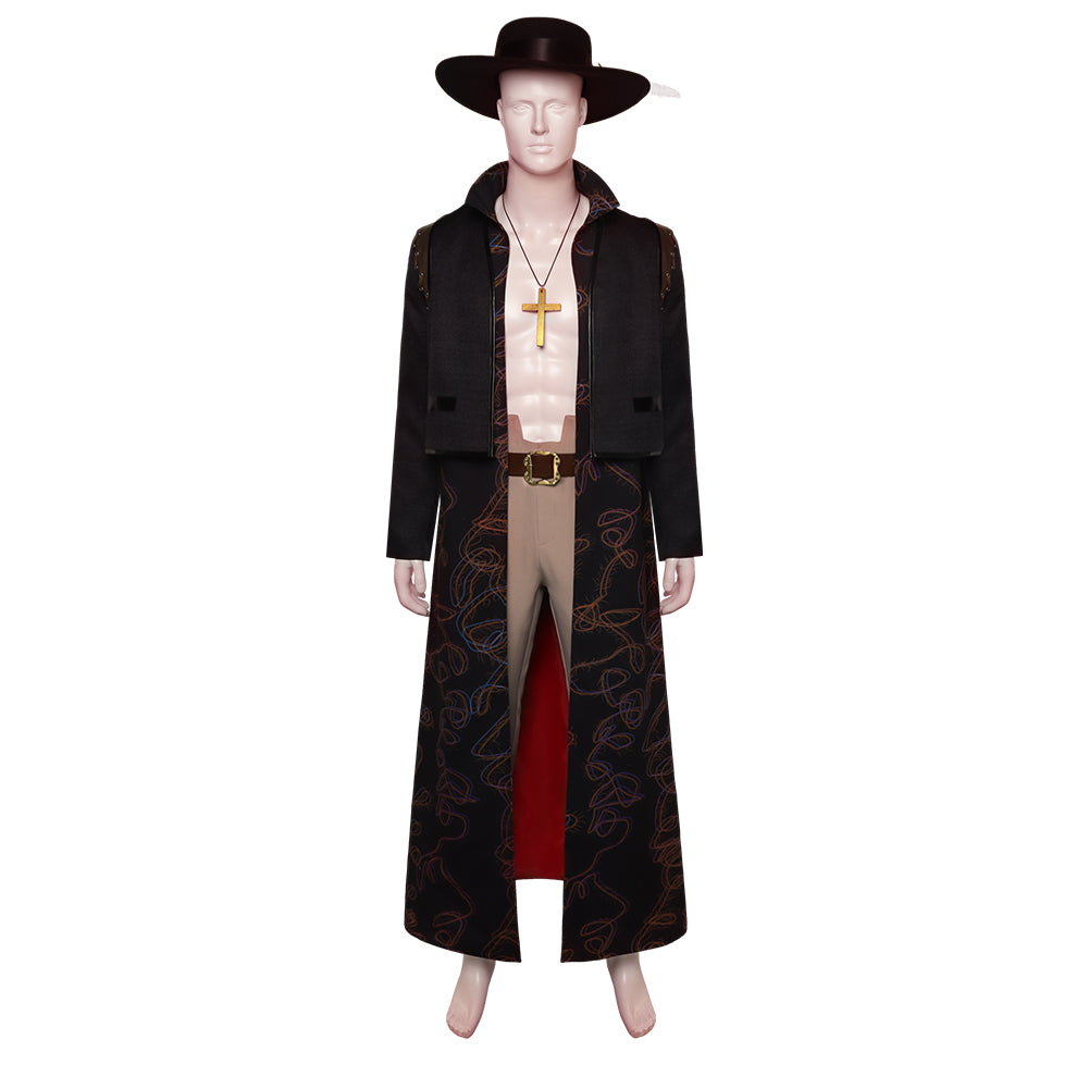 Anime One Piece Dracule Mihawk Black Set Cosplay Costume Outfits Halloween Carnival Suit