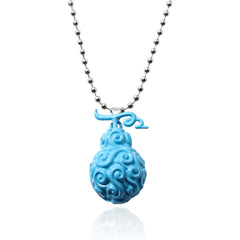 Anime One Piece Luffy Devil Fruit Necklace Cosplay Accessories Halloween Props