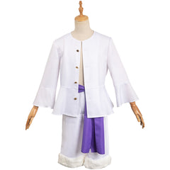 Anime One Piece Nika Sun God Luffy White Outfits Cosplay Costume Suit