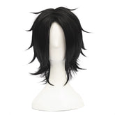 Anime One Piece Portgas·D· Ace Black Wig Cosplay Accessories Halloween Carnival Props