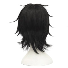 Anime One Piece Portgas·D· Ace Black Wig Cosplay Accessories Halloween Carnival Props