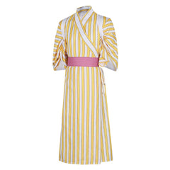 Anime One Piece Sanji Yellow Kimono Outfits Cosplay Costume Halloween Carnival Suit