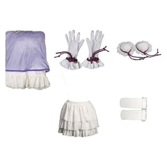 Anime Puella Magi Madoka Magica Akemi Homura Purple Dress Outfits Cosplay Costume Halloween Carnival Suit