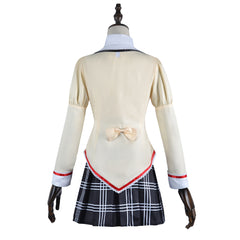 Anime Puella Magi Madoka Magica Akemi Homura White Uniform Dress Outfits Cosplay Costume Halloween Carnival Suit