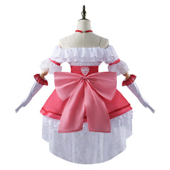 Anime Puella Magi Madoka Magica Kaname Madoka Pink Lolita Dress Outfits Cosplay Costume Halloween Carnival Suit