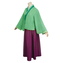 Anime The Apothecary Diaries Maomao Green Set Outfits Cosplay Costume Suit
