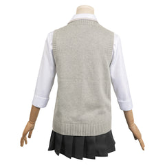 Anime Whisper Me a Love Song 2024 Asanagi Yori Gray Vest Set Outfits Cosplay Costume Halloween Carnival Suit