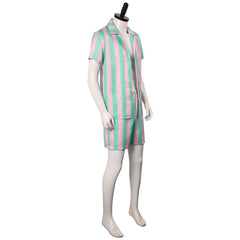 Movie Barbie 2023 Ken Outfits Green Beach Shirt Cosplay Costume Halloween Carnival Party Suit