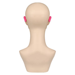 Movie Barbie 2023 Margot Robbie Barbie Pink Heart Cosplay Glassess Accessories Halloween Carnival Props