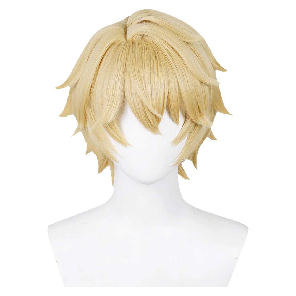 Game Honkai: Star Rail Gepard Cosplay Wig Heat Resistant Synthetic Hair Halloween Carnival Props