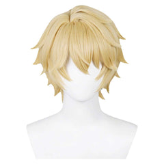 Game Honkai: Star Rail Gepard Cosplay Wig Heat Resistant Synthetic Hair Halloween Carnival Props
