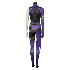 Game Valorant Reyna Cosplay Costume Jumpsuit Outfits Halloween Carnival Suit