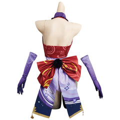 Game Genshin Impact Baal Raiden Shogun Cosplay Costume Bunny Girl Jumpsuit Outfits Halloween Carnival Suit -COSHDUK