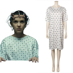 TV Stranger Things Season 4 (2022) Eleven Cosplay Costume Dress  Outfits Halloween Carnival Suit