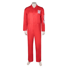 Bank Slipknot Joey Jordison Red Team Set Outfits Cosplay Costume Halloween Carnival Suit