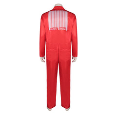 Bank Slipknot Joey Jordison Red Team Set Outfits Cosplay Costume Halloween Carnival Suit