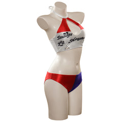 Harley Quinn Cosplay Costume Sexy Swimsuit Outfits Halloween Carnival Suit