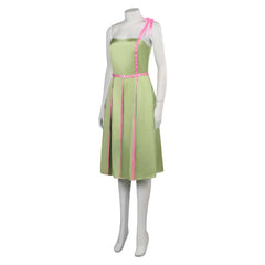 Movie Barbie 2023 Margot Robbie Barbie Outfits Beach Dress Cosplay Costume Halloween Carnival Suit
