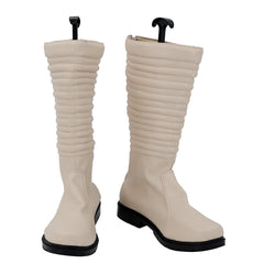 Episode IV: A New Hope Luke Skywalker White Cosplay Shoes Boots Halloween Costumes Props